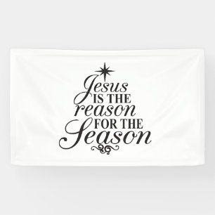 Banderoles Jésus Est La Raison Pour La Saison Noël