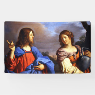 Banderoles Jésus et Marie-Madeleine