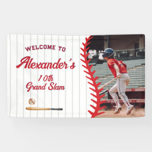 Banderoles Jeu de baseball à thème Enfant Ado fête d'annivers