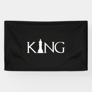 Banderoles Jeu d'échecs King pièce Halloween Costume d'échecs