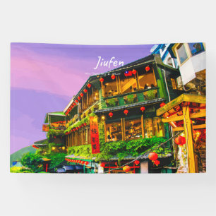 Banderoles Jiufen, Taïwan - Ancienne Maison de Thé
