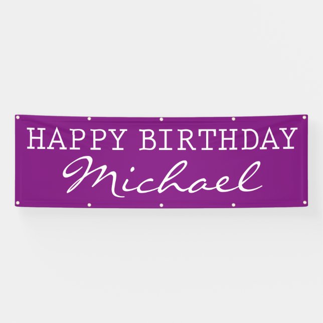 BANDEROLES JOLI ANNIVERSAIRE (Horizontal)