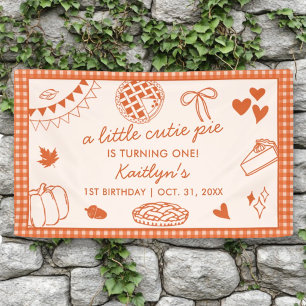 Banderoles Joli petit chou fête son premier anniversaire ! An