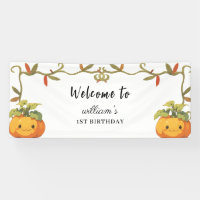Joli sourire Citrouille Terre d'Anniversaire Bienv