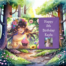 Jolie fille Anime Photo, âge et nom Anniversaire