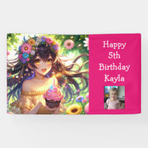 Jolie fille Anime Photo, âge et nom Anniversaire