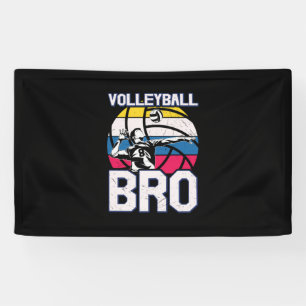 Banderoles Joueur de volley-ball   Volleyball Bro