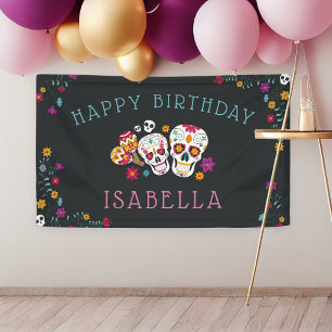 Banderoles Jour des morts Thème Personnalisé Anniversaire Fêt