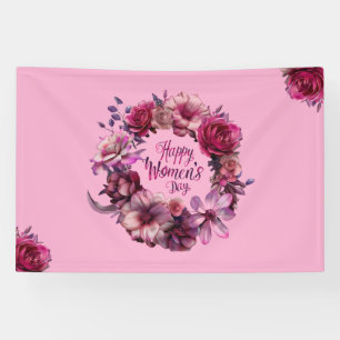 Banderoles Journée internationale des femmes florales 2025