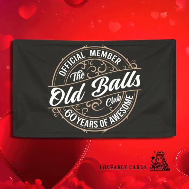 Banderoles Joyeux 60e anniversaire, papa (Stunning 60 Years Birthday Banner for a Memorable Celebration!)