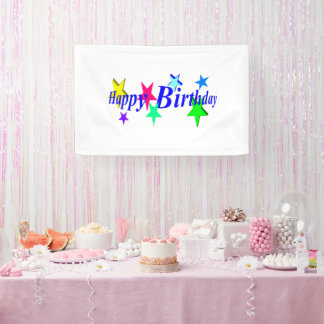 Banderoles Joyeux Anniversaire
