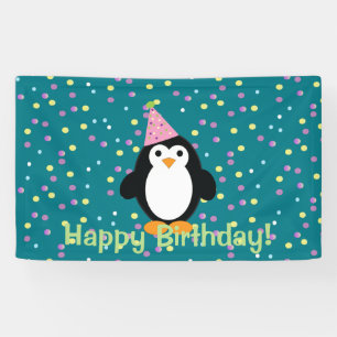 Banderoles Joyeux Anniversaire mignon Dessin de fête du dess