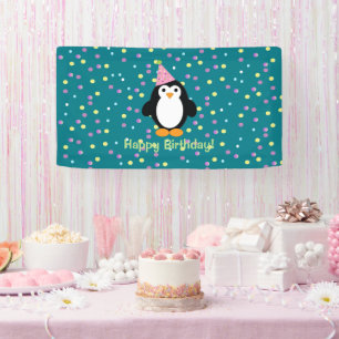 Banderoles Joyeux Anniversaire mignon Dessin de fête du dessi
