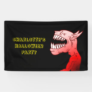Banderoles Joyeux Halloween Ghoul