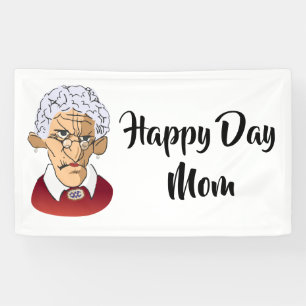 Banderoles Joyeux Jour, Humour de la Fête des mères
