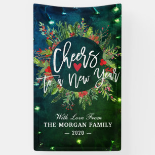 Banderoles Joyeux Noël Bonne année Fête Père Noël