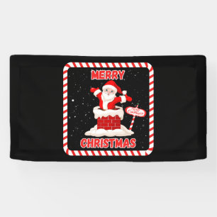 Banderoles Joyeux Noël Santa Collection 1.6x3 Vinyle