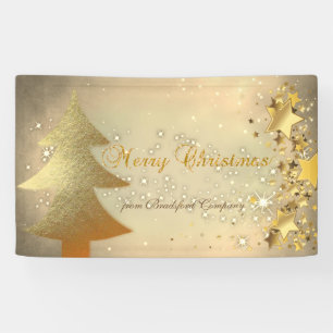 Banderoles Joyeux Noël, sapin de Noël, étoiles, scintillement