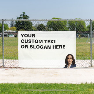Banderoles Kamala Harris Customisé