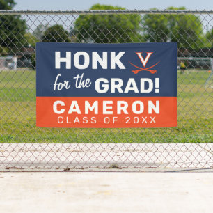 Banderoles Klaxonnez pour le diplômé de la Virginia Cavalier