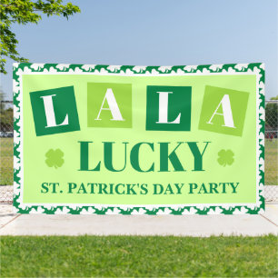 Banderoles La La Lucky Saint-Patrick