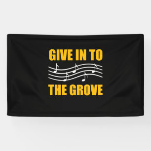 Banderoles La Musique Se Transforme En Grove