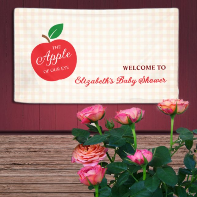 Banderoles La Pomme De Notre Baby shower Oeil (Créateur téléchargé)