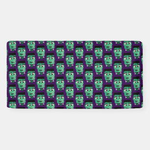 Banderoles La tête du monstre Frankenstein