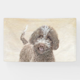Banderoles Lagotto Romagnolo Peinture - Cute Original Chien A