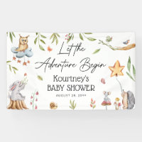 Laissons l'aventure commencer le Baby shower des b