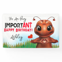 Langue des Signes de Fourmi Anniversaire Enfants