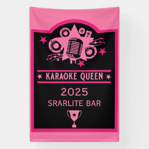 Banderoles Lauréat du karaoké
