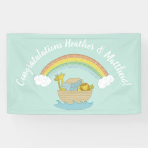 Banderoles Le Baby shower Ark Boho de Noah