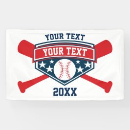 Banderoles Le base-ball de base-ball personnalisent