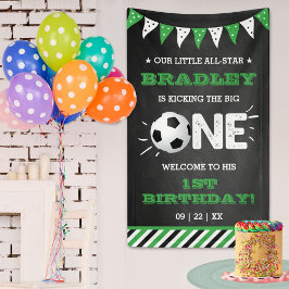 Banderoles Le Big One | Football 1er anniversaire Bienvenue