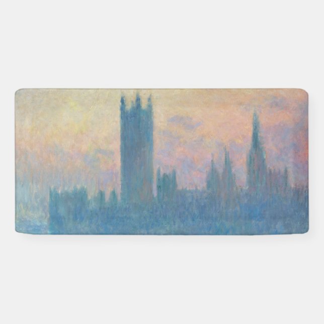 Banderoles Le coucher du soleil des Chambres de Claude Monet (Horizontal)