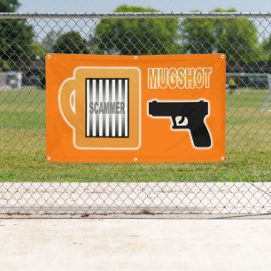 Banderoles Le coup de fusil d'escroc