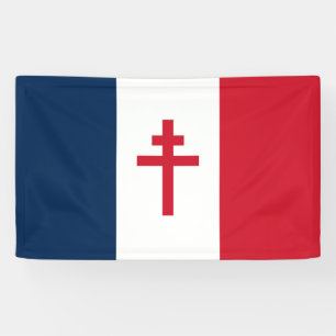 Banderoles Le drapeau de la résistance française Symbole de l