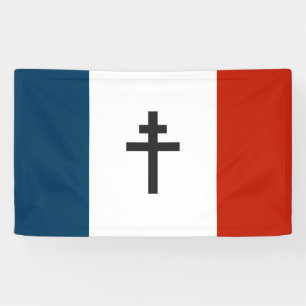 Banderoles Le drapeau de la résistance française Symbole de l