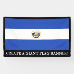 Banderoles Le drapeau du Salvador