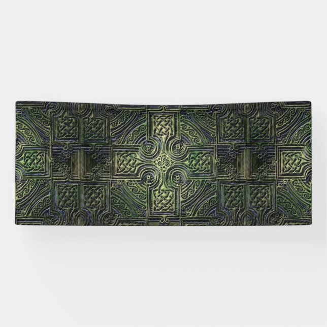Banderoles Le nouage celtique Saint-Patrick's Day (Horizontal)