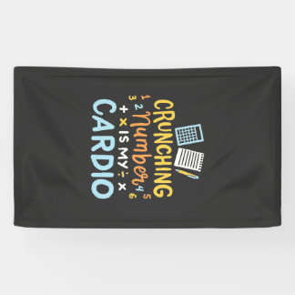 Banderoles Le Numéro D'Arrêt Comptable Est Mon Cardio