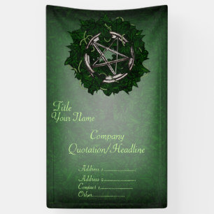 Banderoles Le Pentacle et l'Ivy