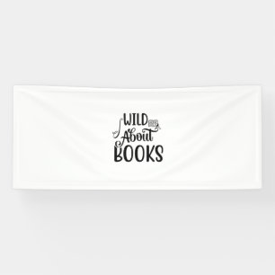 Banderoles Lecture Art Wild À propos des livres
