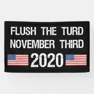 Banderoles Les élections anti-Trump de 2020 marquées