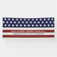 Les Etats-Unis drapeau américain maison
