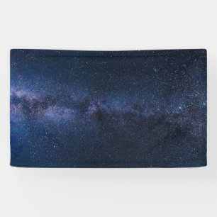Banderoles Les étoiles dans la voie lactée