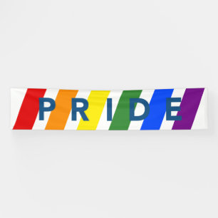 Banderoles LGBTQ PRIME Stripes arc-en-ciel