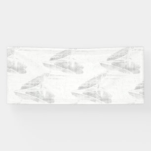 Banderoles Line Art, Seashell, Harpe Banner