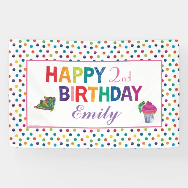 Banderoles L'interdiction d'Anniversaire de la Caterpillar, t (Horizontal)
